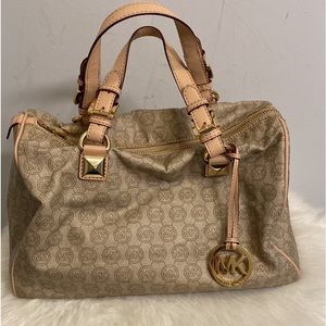 MICHAEL KORS SPEEDY SATCHEL MONOGRAM
